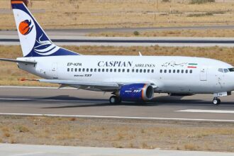 İstanbul Havalimanı'nda Caspian Airlines uçağına haciz şoku