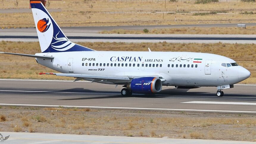 İstanbul Havalimanı'nda Caspian Airlines uçağına haciz şoku