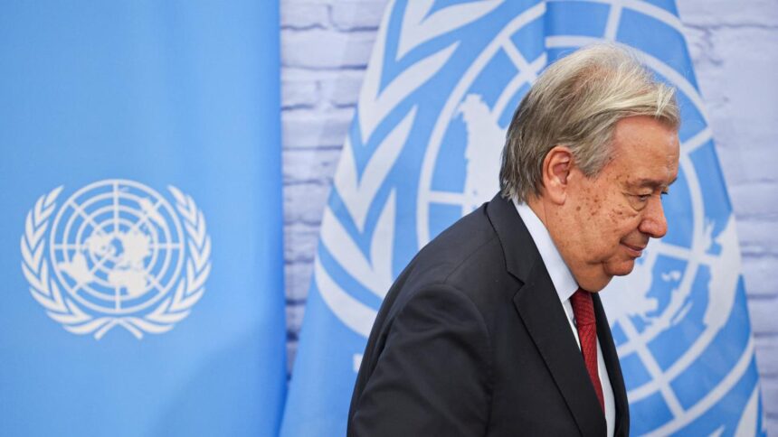 BM Genel Sekreteri Guterres'ten Orta Doğu İçin 'İki Devletli Çözüm' Çağrısı
