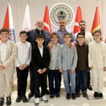 İçişleri Bakanı Mustafa Çiftçi, Konya'dan Gelen İzcileri Makamında Kabul Etti