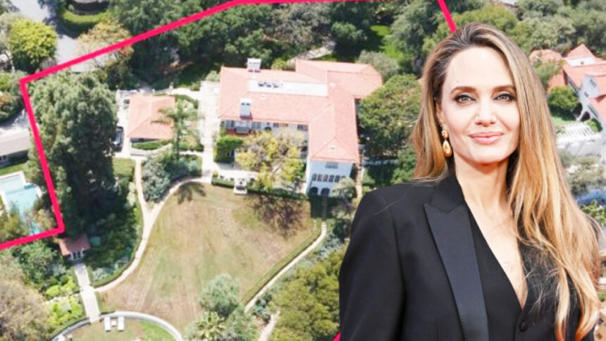 Angelina Jolie, Los Angeles'taki Tarihi Köşkünü 24,75 Milyon Dolara Sattı
