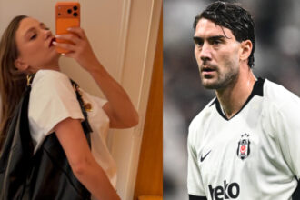 Dusan Vlahovic'ten Serenay Sarıkaya'ya Sosyal Medya Etkileşimi