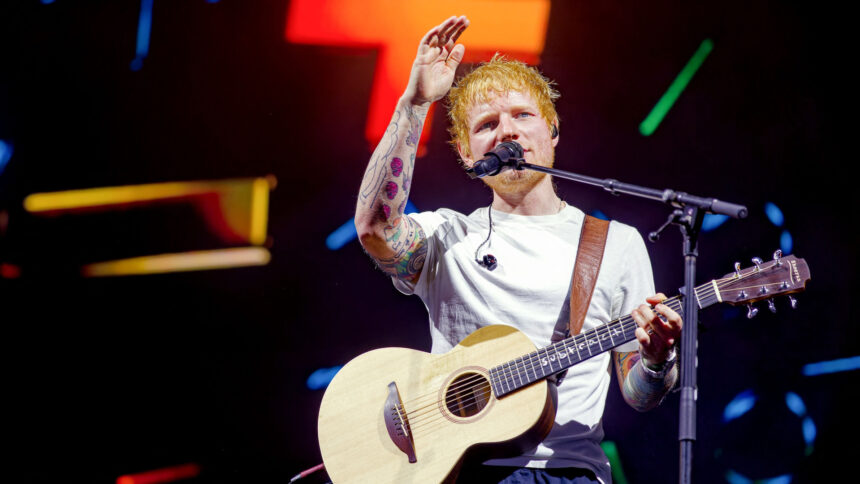 Ed Sheeran'ın Turnesinde 'Filistin' Krizi: Yarım Milyon Hayran Bilet İptaline Gitti