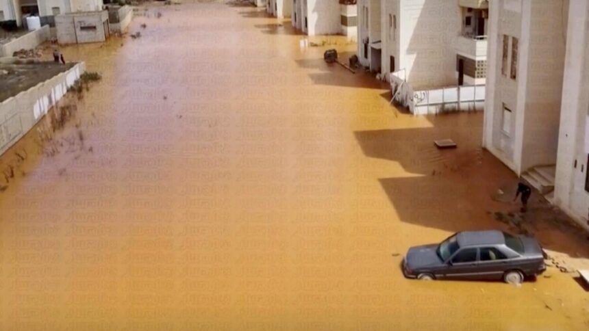 Libya'da Şiddetli Yağışlar Sele Yol Açtı: Birçok Kentte Hayat Olumsuz Etkilendi
