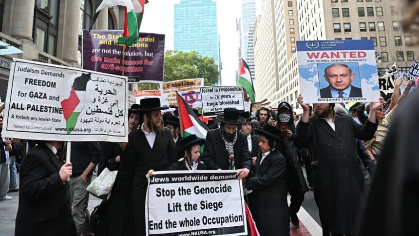 Netanyahu'nun New York Ziyaretinde Geniş Çaplı Protesto