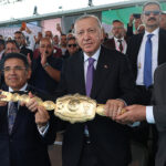 Cumhurbaşkanı Erdoğan, Yağlı Güreş Cumhurbaşkanlığı Kupası Finalini Takip Etti