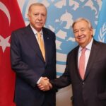 Cumhurbaşkanı Erdoğan ve BM Genel Sekreteri Guterres New York'ta Bir Araya Geldi
