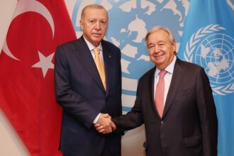 Cumhurbaşkanı Erdoğan ve BM Genel Sekreteri Guterres New York'ta Bir Araya Geldi