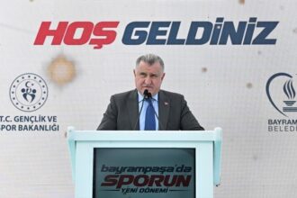 Bakan Osman Aşkın Bak Bayrampaşa'da Yeni Spor Yatırımlarının Temelini Attı