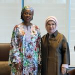 Emine Erdoğan, Sierra Leone First Lady'si Fatima Maada Bio ile Bir Araya Geldi