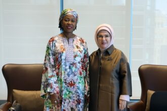 Emine Erdoğan, Sierra Leone First Lady'si Fatima Maada Bio ile Bir Araya Geldi