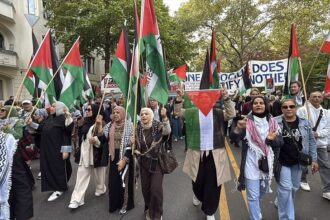 Berlin'de Filistin'e Destek Gösterisi: Binlerce Kişi Meydanlara İndi