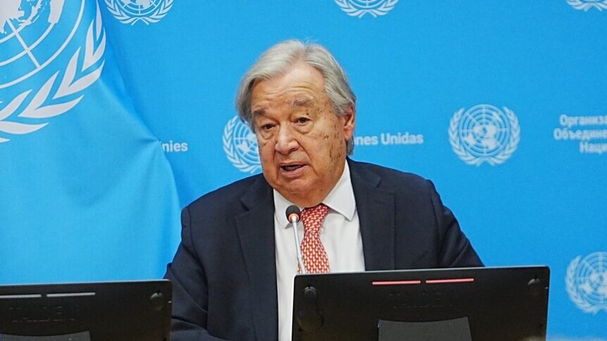 BM Genel Sekreteri Guterres'ten İki Devletli Çözüm İçin Somut Adım Çağrısı