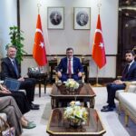 Cumhurbaşkanı Yardımcısı Yılmaz'dan Diplomatik Temaslar: AB ve Üç Ülke Büyükelçisi ile Görüşme