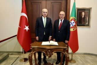 TBMM Başkanı Numan Kurtulmuş Portekiz'de Diplomatik Temaslarda Bulundu