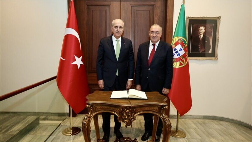 TBMM Başkanı Numan Kurtulmuş Portekiz'de Diplomatik Temaslarda Bulundu