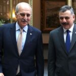 TBMM Başkanı Numan Kurtulmuş, İçişleri Bakanı Mustafa Çiftçi ile Bir Araya Geldi