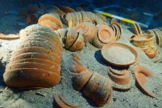 Antalya açıklarında 2 bin 100 yıllık tarihi hazine gün yüzüne çıkarıldı