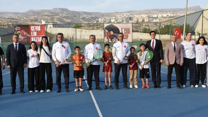 5. Uluslararası Cudi Cup Tenis Turnuvası Şırnak'ta Başlıyor