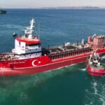 Türkiye'nin İlk Yerli Tarama Gemisi 'UAB Mavi Vatan' Suya İndirildi