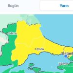 Meteorolojiden İstanbul ve Kırklareli İçin Kuvvetli Yağış Uyarısı