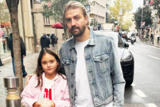 Caner Erkin ve Kızı Mihran Ela'nın Nişantaşı Keyfi