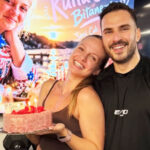 İpek Filiz Yazıcı'ya Spor Salonunda Romantik Doğum Günü Sürprizi