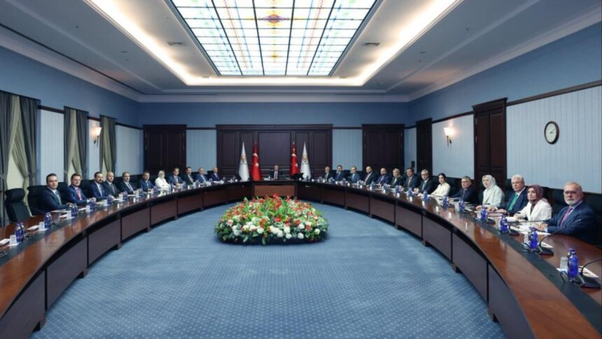 AK Parti MYK Cumhurbaşkanı Erdoğan Başkanlığında Toplandı