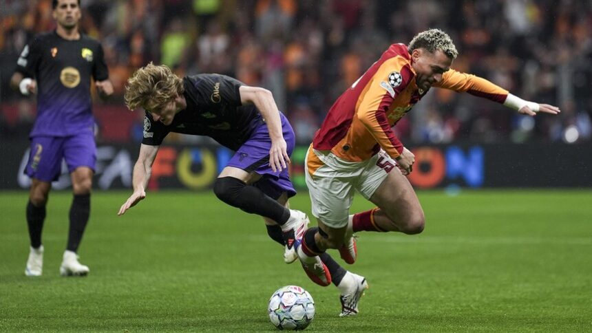 Galatasaray, Şampiyonlar Ligi'nde Barcelona'ya Mağlup Oldu