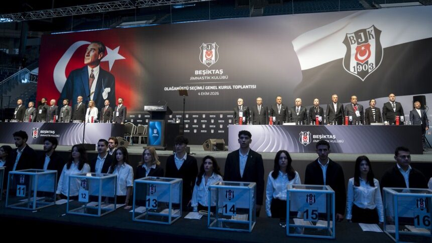 Beşiktaş'ta Olağanüstü Seçimli Genel Kurul Heyecanı: Oy Verme İşlemi Başladı