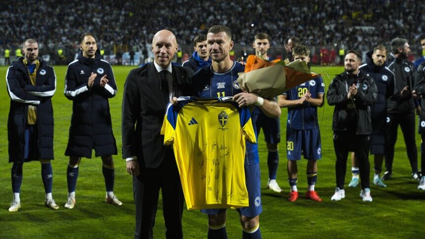 Bosna Hersek Futbolunda Bir Devir Kapandı: Edin Dzeko Milli Takıma Veda Etti