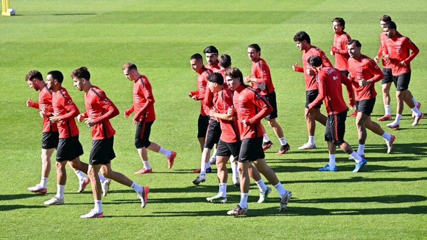 A Milli Futbol Takımı İtalya Maçına Hazır