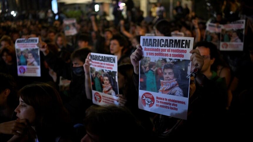 İspanya'da Konut Krizinin Sembol İsmi Mari Carmen Abascal Hayatını Kaybetti