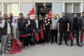 Balkan Şampiyonu Ahmet Çiftçi'den Filistin'e Anlamlı Destek