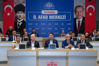 İstanbul'da Olumsuz Hava Koşullarına Karşı Afet Koordinasyon Toplantısı