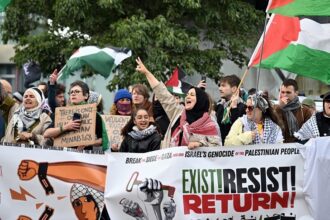 Brüksel'de Filistin İçin Adalet Çağrısı: Gazze Saldırılarının Üçüncü Yılında Büyük Protesto