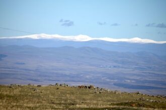 Kars'ın Yüksek Kesimlerinde Mevsimin İlk Kar Yağışı Etkili Oldu