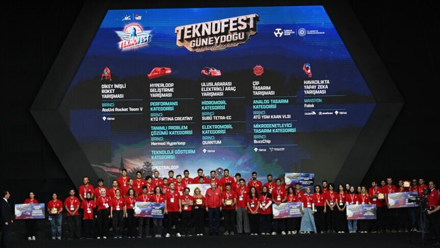 TEKNOFEST Güneydoğu'da Büyük Final: Şampiyonlar Ödüllerine Kavuştu