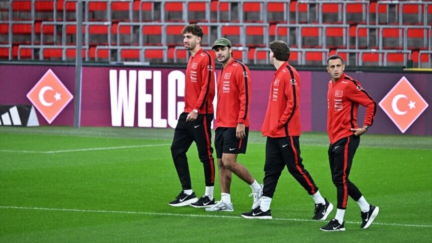 A Milli Futbol Takımı Belçika Maçı Hazırlıklarını Tamamladı