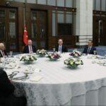 Cumhurbaşkanı Erdoğan, Yüksek Mahkeme Başkanlarıyla Beştepe'de Buluştu